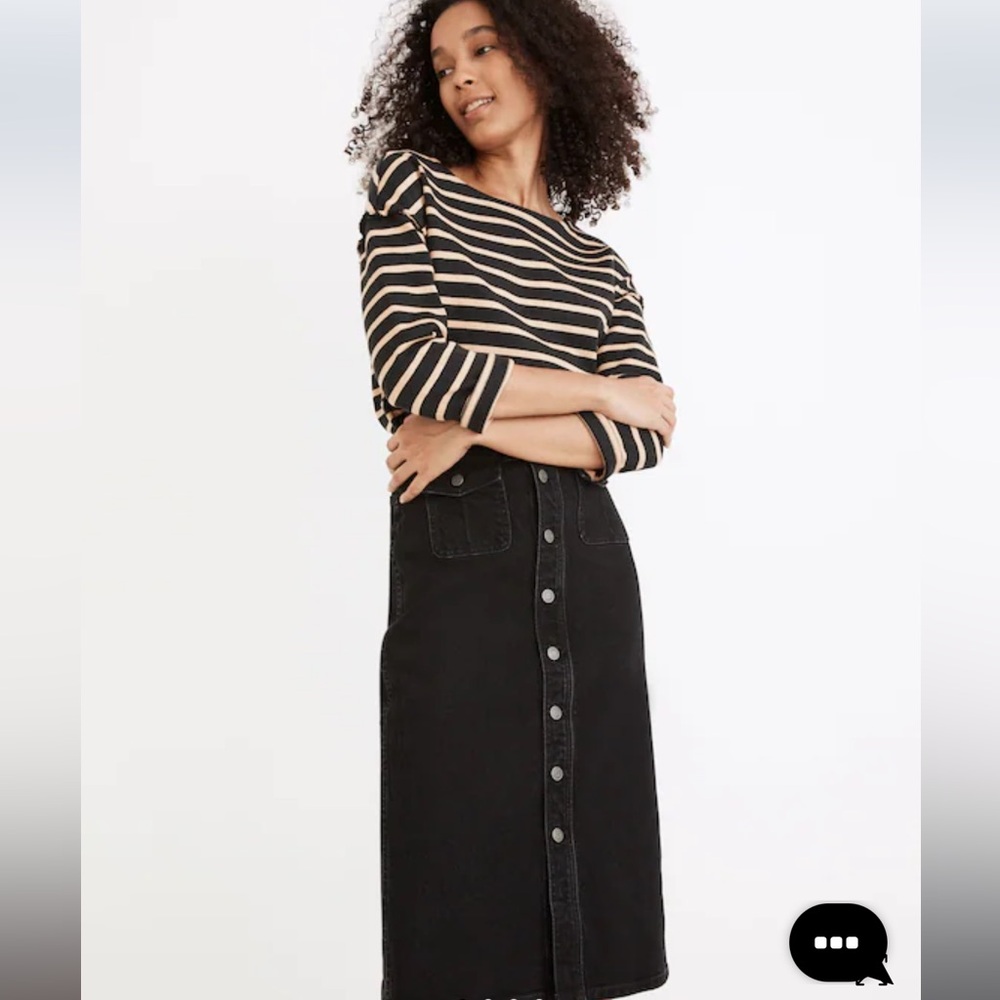 NWT Madewell Denim Skirt